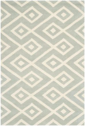 Safavieh Alfombra lana grigio/neutrale 122 x 183 cm