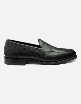 Loake Mens Loake Imperial Black Saddle Loafer Black - Size: 9