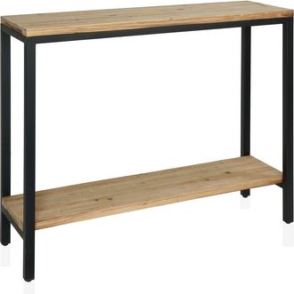 Wadiga Wadiga - Andrea House Mu69055 Consola Madera Abeto Y Metal - Ref: Mu69055