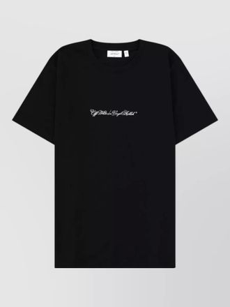 Off-white slim-fit t-shirt