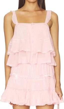 Astr Delia Sleeveless Top In Pink
