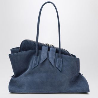 The Attico Die Attico Sapphire Blue La Passeggiata Medium Bag