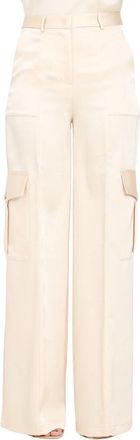 Simona Corsellini Polyester Trousers - Beige