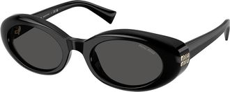 Miu Miu MUB09S 16K08Z Womens Sunglasses Black Size 52