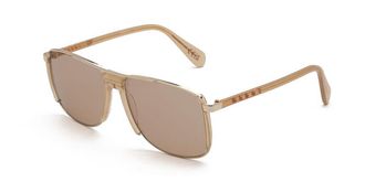 Marni Vorluna Kobicha VCR Mens Sunglasses Brown Size 58