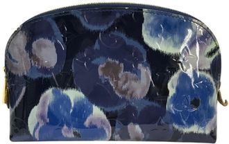 Louis Vuitton Blue Galle Vernis Pouch (Pre-Owned)