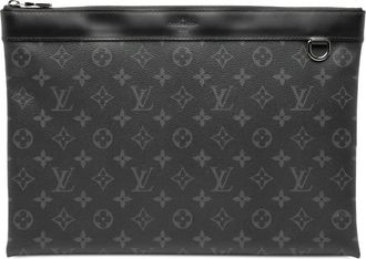 Louis Vuitton 2020 Eclipse Discovery Pochette GM clutch met monogram - Zwart