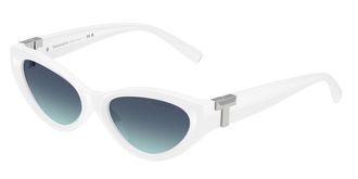 Tiffany & Co. TF4225U 83929S Womens Sunglasses White Size 54