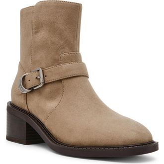 Anne Klein Amias Bootie in Sand Suede at Nordstrom, Size 8.5