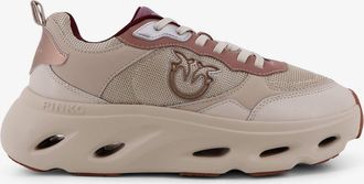 Pinko Sneakers in nylon con inserti in pelle - PINKO - gender_Woman