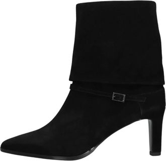 Stefano Lauran Enkellaarsjes - Dames - Laarzen met Hak - Zwart - 40 EU - Su&egrave;de - Schoenen