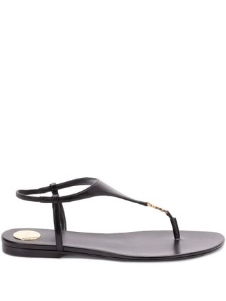 Saint Laurent Cassandra sandals - Black