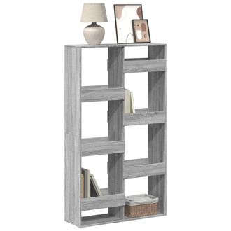 Berkfield Home Bookcase Grey Sonoma 100x33x175 cm Engineered Wood | Size: 100 x 33 x 175 cm