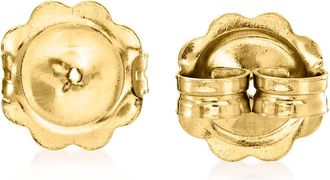 Ross-Simons Italian 14kt Yellow Gold X-Large 9mm Earring Backings