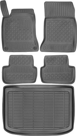 OEM Juego De Alfombrillas Para Coche Y Maletero Para Mercedes Clase A Iii W176 Hatchback (2012-2018)