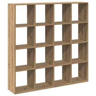 Berkfield Home Book Cabinet Artisian Oak 102x29x143 cm Engineered Wood in Brown | Size: 102 x 29 x 143 cm