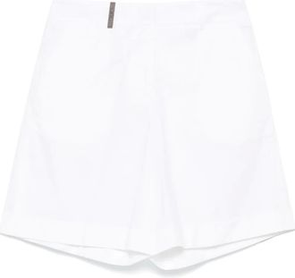 PESERICO Shorts sartoriali - Bianco