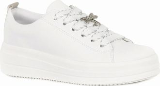 Remonte Womens Movie Womens Trainers - White Lea - Size: 6.5