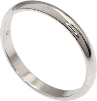 Cartier Platinum 950 Band Ring (Pre-Owned)