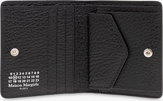 Maison Margiela Bifold Wallet With Logo, Unisex, Black