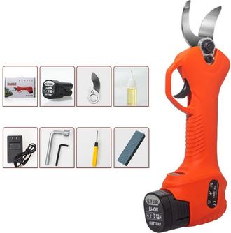 OEM Tijeras De Podar A Bater&iacute;a, Podadora El&eacute;ctrica De Ramas, Tijeras El&eacute;ctricas Inal&aacute;mbricas Para Ramas Con Motor Sin Escobillas, Paquete De 1, Bater&iacute;as D