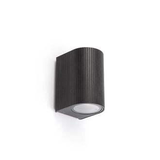 Faro Barcelona Estela Applique Nero 1xgu10