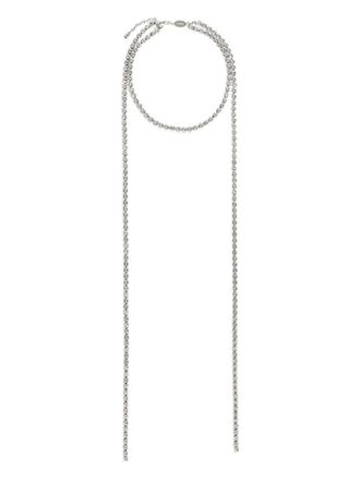 Dsquared2 Collana Metal Strass