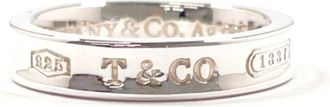 Tiffany & Co. Silver Silver 925 Band Ring (Pre-Owned)