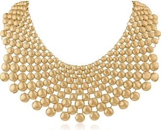 Jardin Extra Large Ball Bib Necklace in Gold at Nordstrom Rack, Size 16