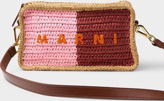 Marni Mens Seaside paper camera bag