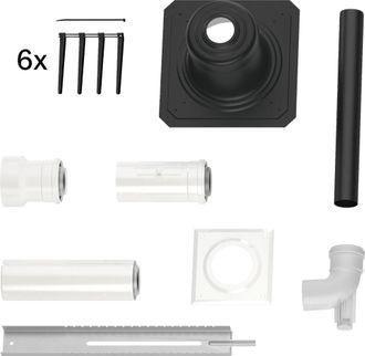 Bosch Accesorios De Escape Fc-set60-c93x Juego B&aacute;sico C93x, D:60/100mm Pl&aacute;stico, 7738112778