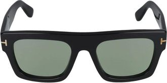 Tom Ford Sunglasses, unisex, Black, Size: 53 MM Fausto Sunglasses
