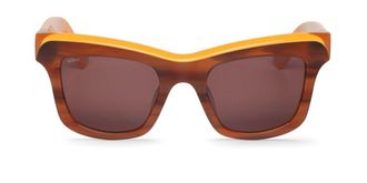 Mr.Boho Montauk BQG27-08 Womens Sunglasses Brown Size 49