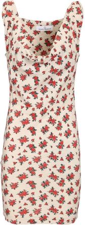 Vivienne Westwood Kleedjes, Dames, Roze, L, Katoen, Anna Katoenen Jurk