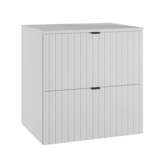 Badplaats Mueble Bajo Lavabo Nile 60 X 47 X 61 Cm - Blanco Mate - Mueble L