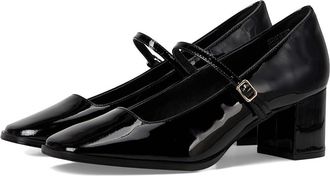 Madewell Greta 60 Mm - Patent Womens Dress Flat Shoes True Black : 10.5 M, Leather