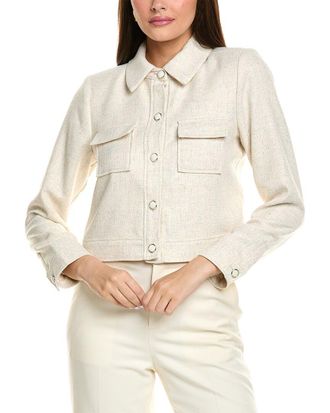Tahari by ASL Linen-Blend Jacket