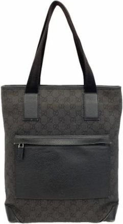 Gucci Pre-owned Tote Bags, female, Black, Size: ONE SIZE Pre-owned Vintage Tote Bag