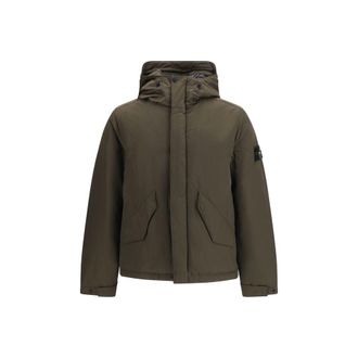 Stone Island Bicolor Polyester Shell Mens Jacket