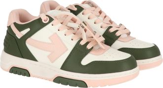 Off-white Off White Womens Green/Pink Sneaker