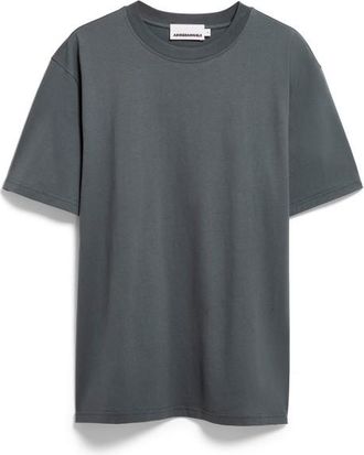 Armedangels Maarkos Mid Weight T-Shirt f&uuml;r Herren | grau