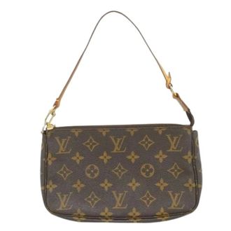 Louis Vuitton Pre-owned Shoulder Bags, female, Brown, Size: ONE SIZE Pre-owned Pochette Accessoires