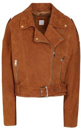 8 by YOOX SPLIT LEATHER OVERSIZE BIKER