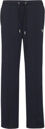 MCM Essential Logo Terry Track Pants in Navy at Nordstrom, Size X-Small