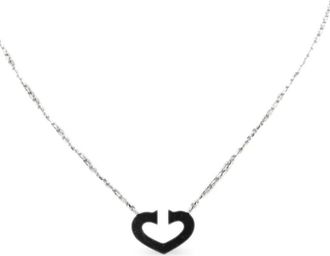 Cartier Collana Coeur et Symbole in oro bianco anni 2000 - Argento