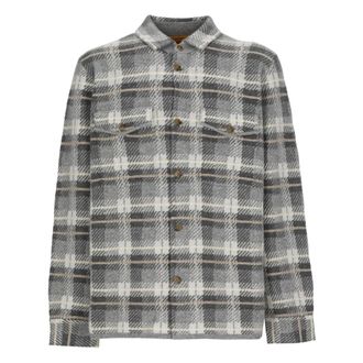 Guest In Residence Camicia da Lavoro a Quadri - - Shirts - Uomo - Grigio - M