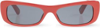 Jacquemus Capri Zonnebril - unisex - Zonnebrillen - Rood - ONE Size - Accessoires