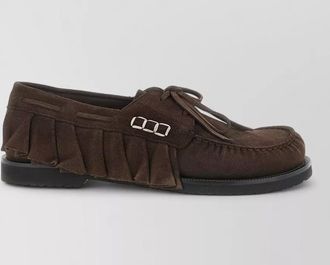 J.W.Anderson suede boat shoes