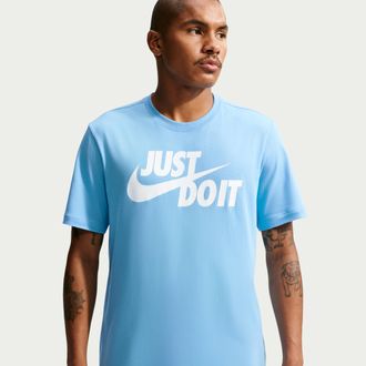 Nike Mens Nike Sportswear JDI T-Shirt in Blue | AR5006-497
