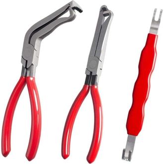 OEM Alicates De Desconexi&oacute;n El&eacute;ctrica Para Autom&oacute;viles De 3 Piezas - Herramienta De Separaci&oacute;n De Conectores Automotrices - Metal Resistente - Reparaci&oacute;n 